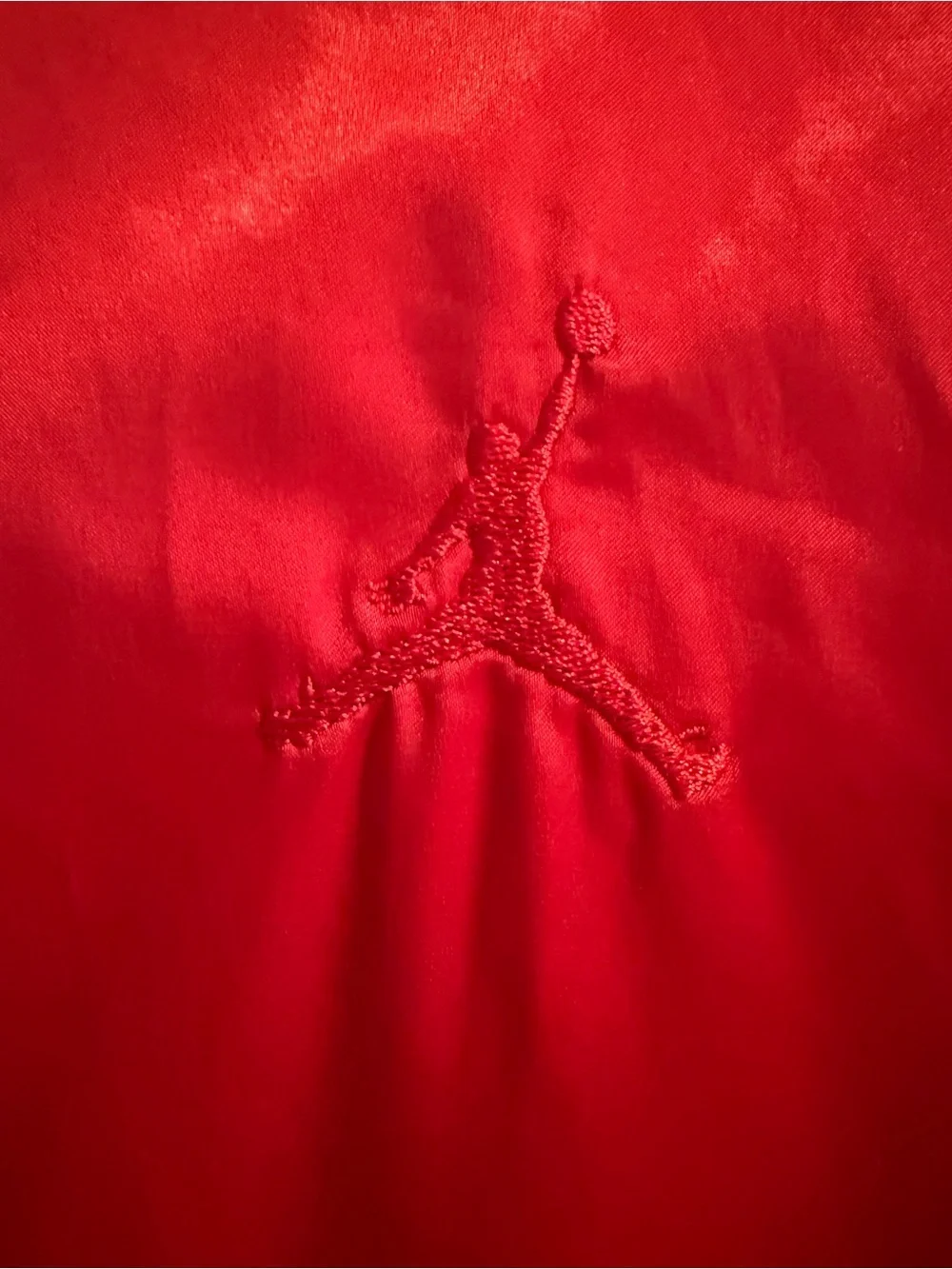 Air Jordan Satin Bomber Jacket Size XL
